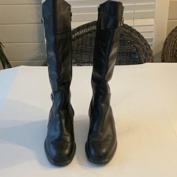 Martino tall leather insulated waterproof boots size 10 - Picture 2 of 12